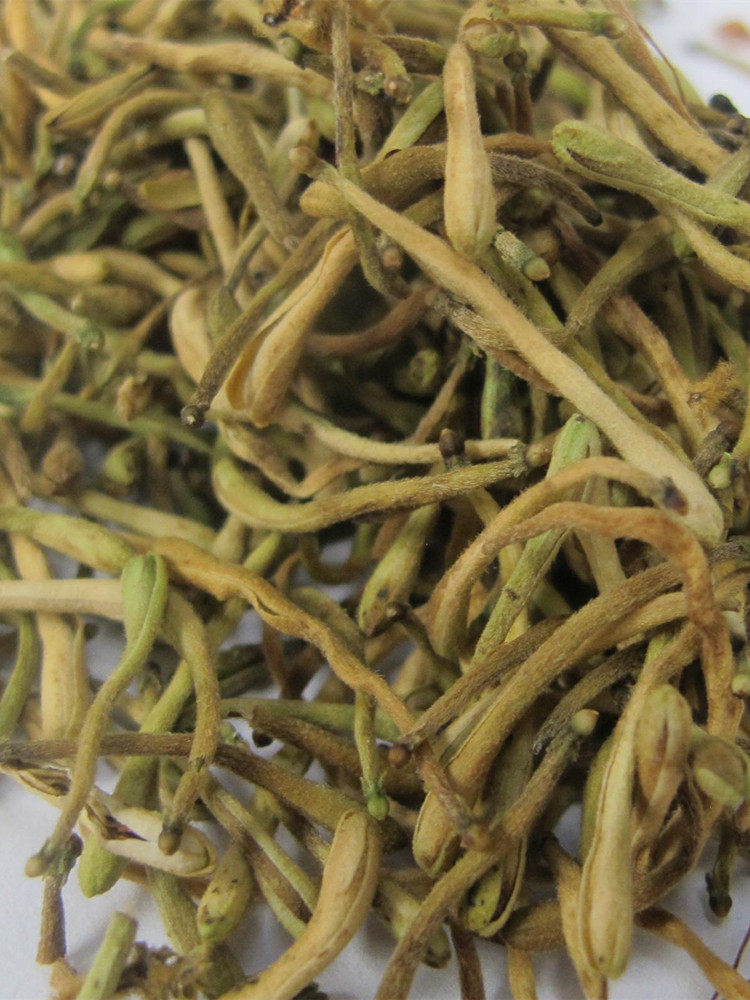 甄选 金银花干材500g散装20新货金银花洗澡婴儿童野生金银花