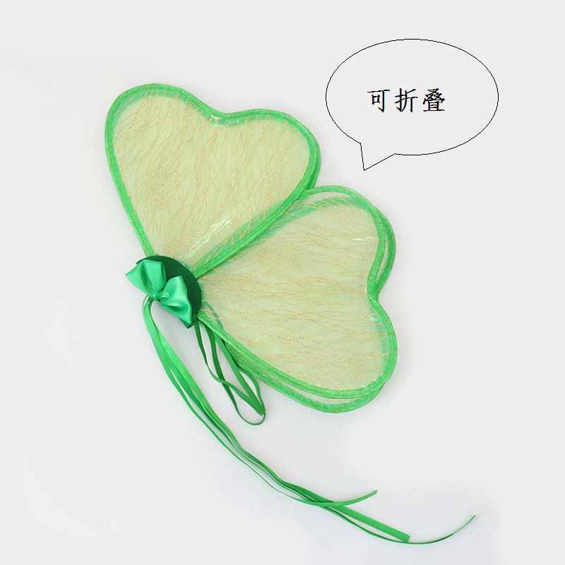 Zilin Cross-Border New St. Patrick's Day Party Makeup Props Lucky Green Irish Clover Wings