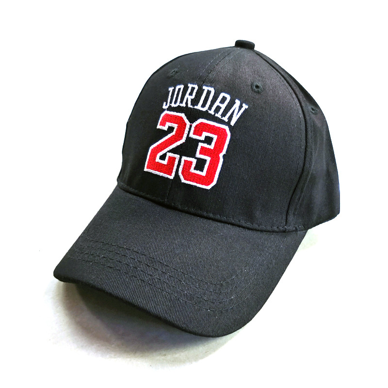 Cross-Border Basketball Sports Hat Jordan 23 Embroidered Baseball Cap Men's Outdoor Sunshade Sun Protection Hat Women's Peaked Cap