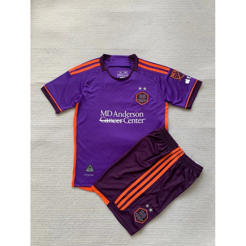 24-25美职联休斯敦迪纳摩冷门球衣客场短袖足球服套装