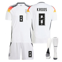 爆款欧洲杯德国球衣2024主场克罗斯成人儿童训练服套装男女足球服