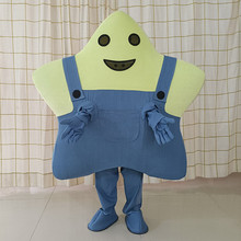 五角星人偶卡通服装表演宣传道具行走人穿玩偶服星星表演广告服饰