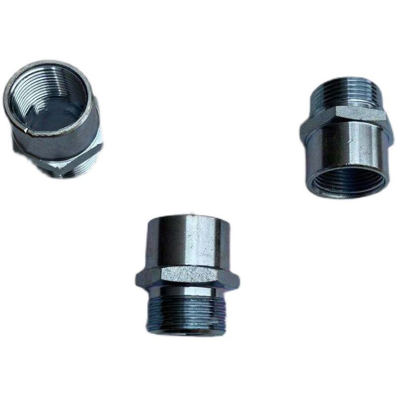 防爆风机变径转接头,防爆软管转接头,防爆电机出线口转换接头