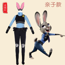 相似日系疯狂动物城兔子警官朱迪和狐狸尼克斜背包大抓机女生毛绒玩具