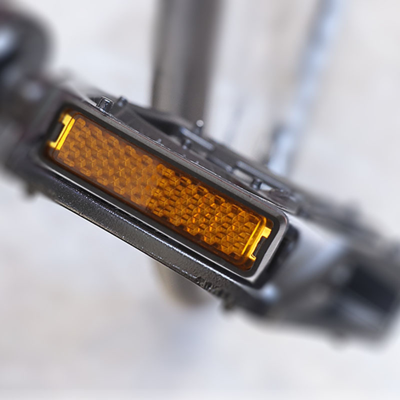 自行车脚踏反光片 山地车脚踏反光板 mg1脚踏反光片 骑行反光片