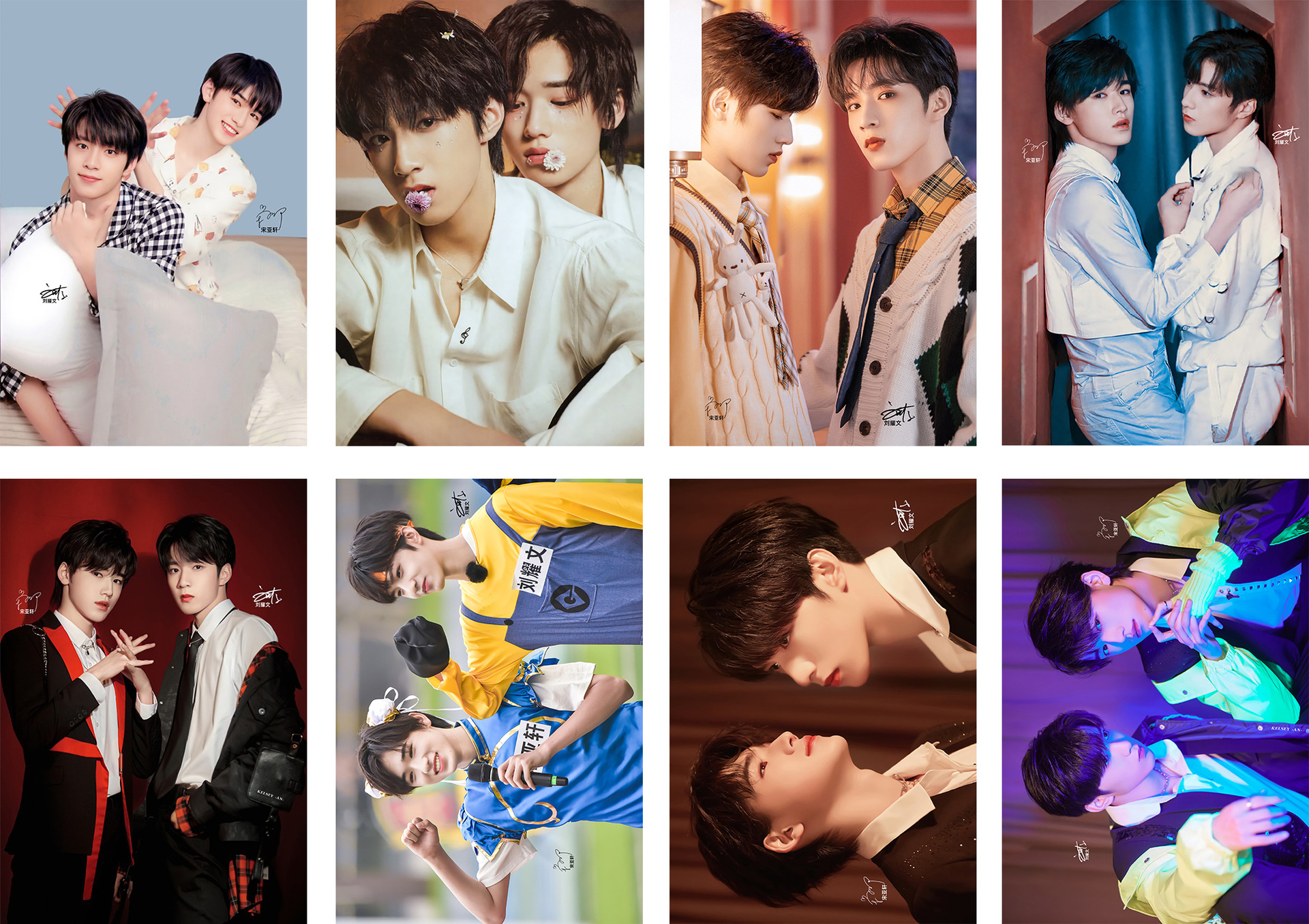 新款明星海报tnt时代少年团tf家族祺鑫文轩全套单人高清压纹