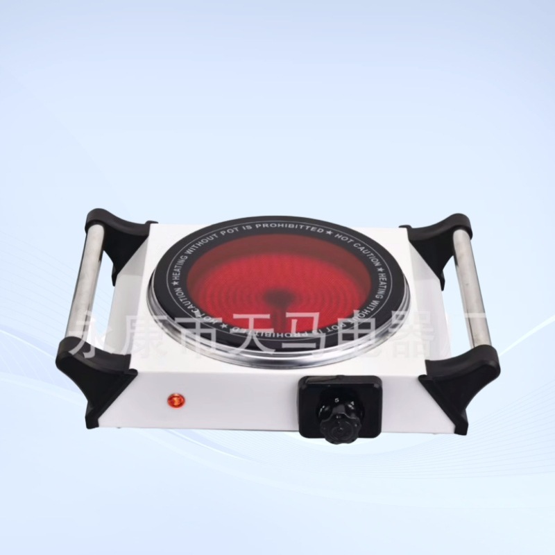 外贸带手柄单灶电陶炉光波炉火锅煮牛奶煎牛排1500W