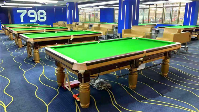 深圳台球桌美式黑8标准成人花式台球案子家用桌球台乒乓球二合一