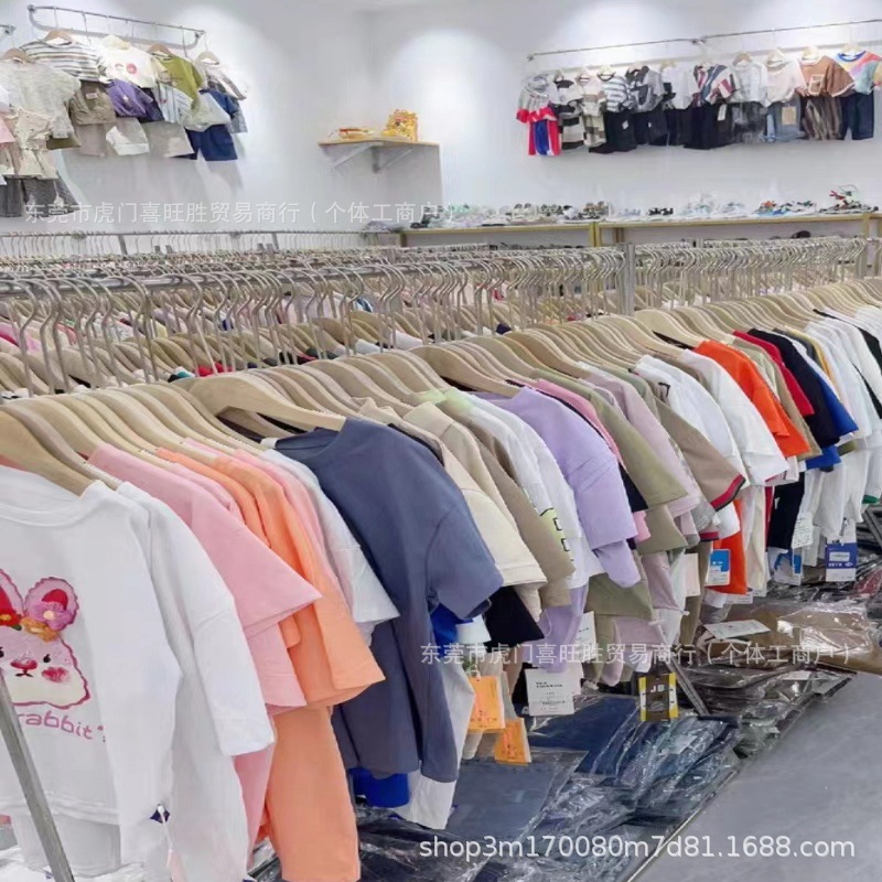 品牌折扣童装批发儿童夏季款衣服拿货春秋装尾款清仓摆摊地摊货源