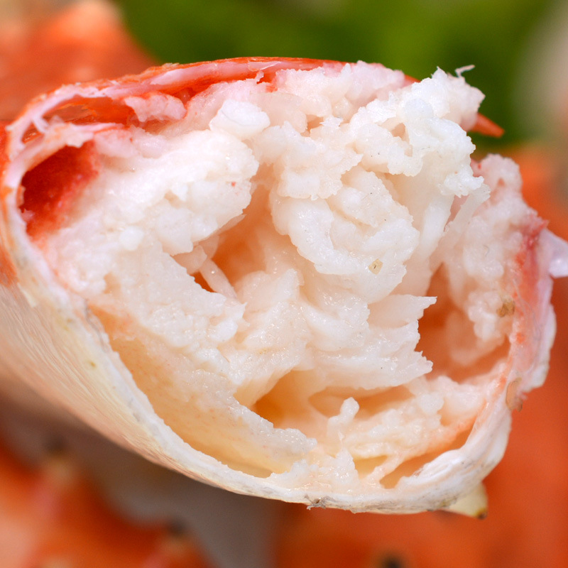 批发冻品阿拉斯加帝王蟹脚长脚蟹钳螃蟹钳海蟹钳蟹脚熟冻帝王蟹足