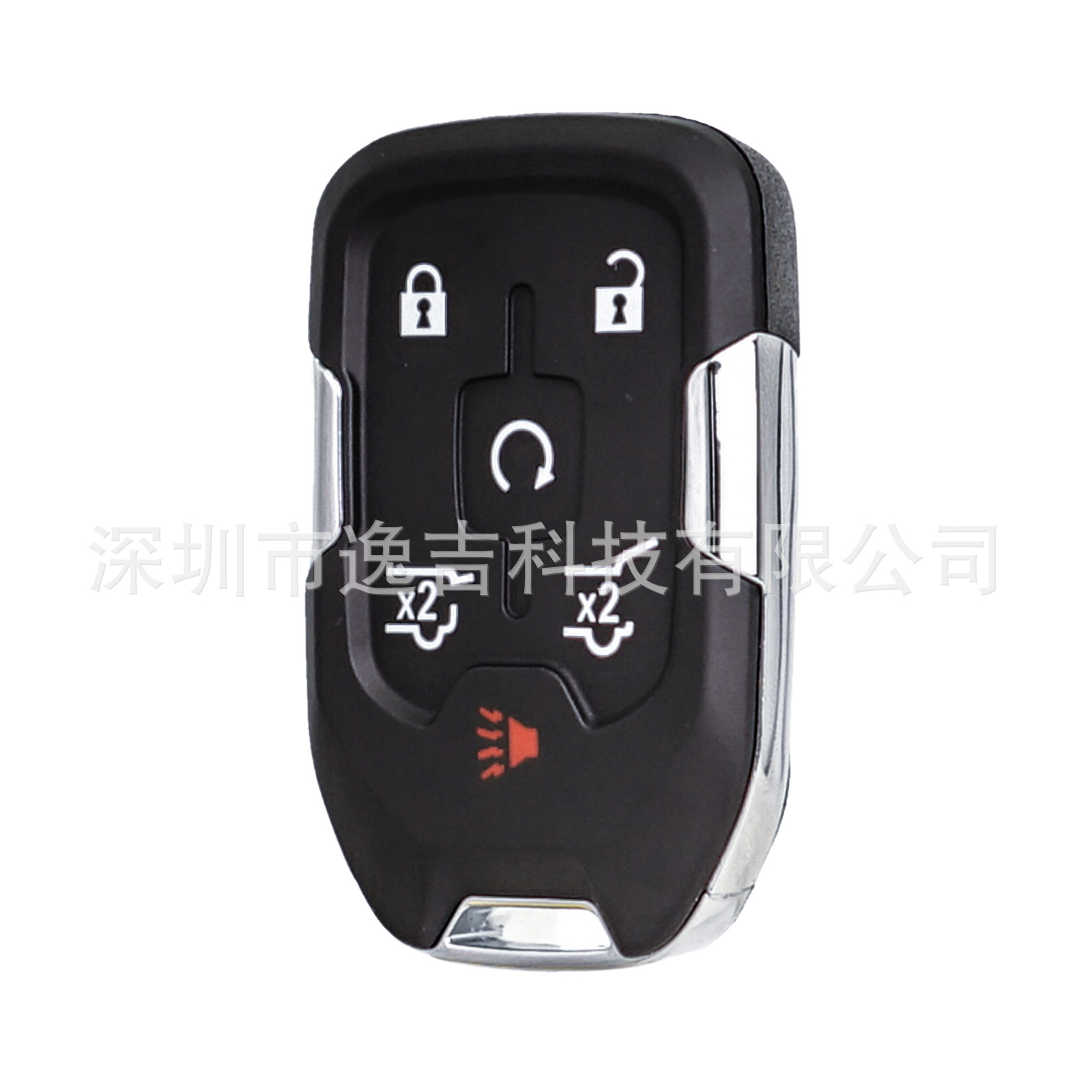 跨境适用于通用雪弗兰汽车6键智能遥控钥匙壳 hyq1aa替换壳-阿里巴巴