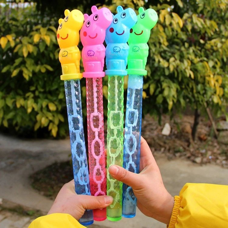 38厘米卡通泡泡棒吹泡泡玩具 一元两元地摊货源批发