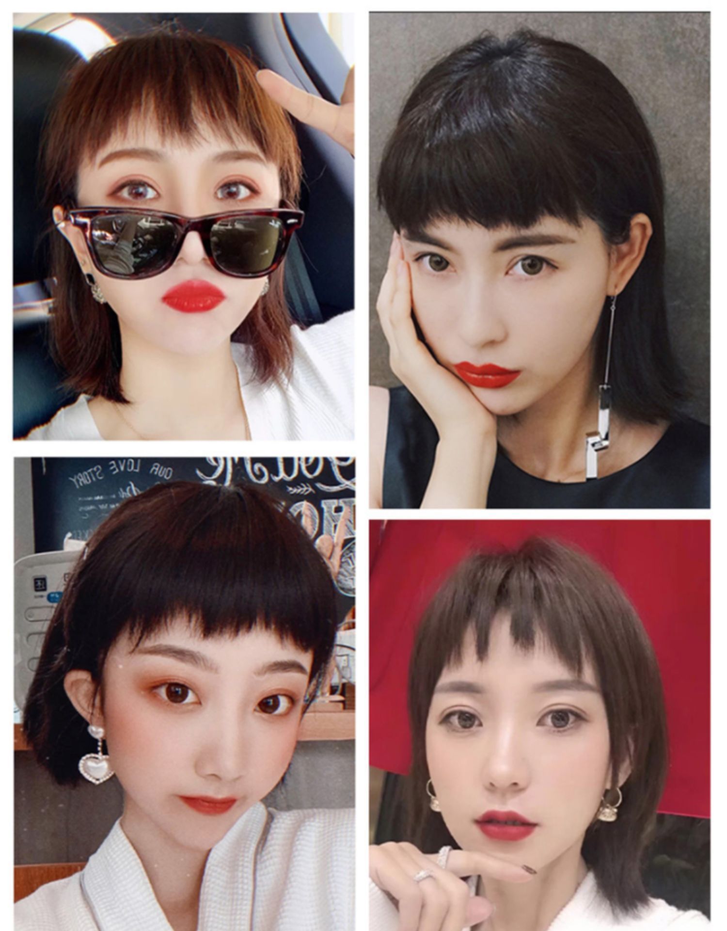 商品描述颜色分类自然黑,深棕色,浅棕色货号g-16产地江西刘海类型不