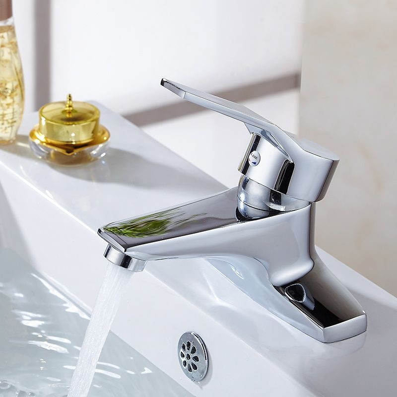 铜面盆水龙头双孔二联冷热混水阀浴室洗手洗脸盆水龙头雅思二联