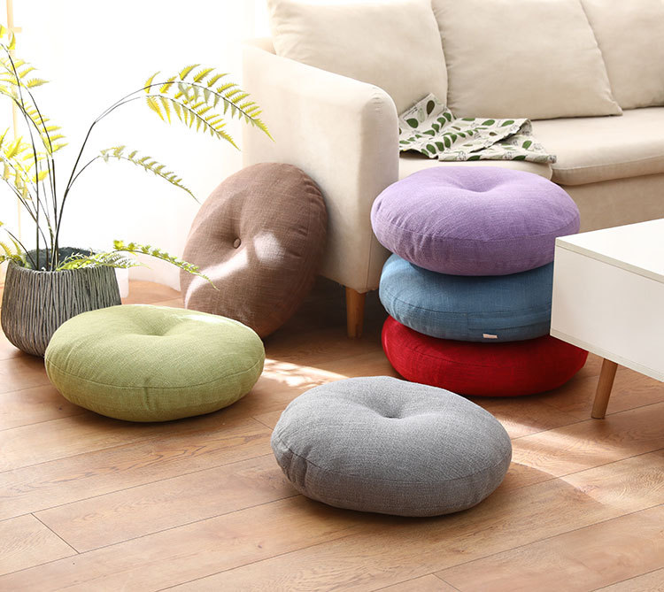 加厚柔软地毯的懒人垫地上坐垫飘窗蒲团可拆洗榻榻米客厅地板打坐