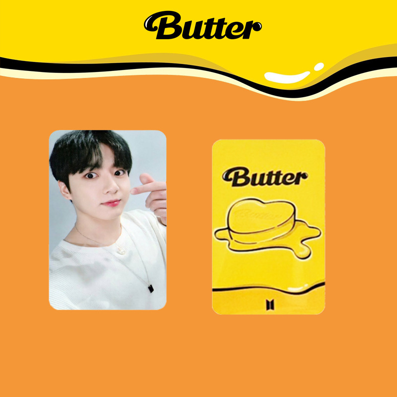 防弹少年团新专辑butter新款见面会限定卡片小卡随机卡拍立得周边