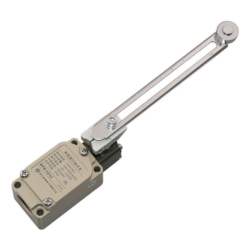 dth-12-li耐高温行程开关 可调式滚轮加长摆杆 欧得耐热型限位