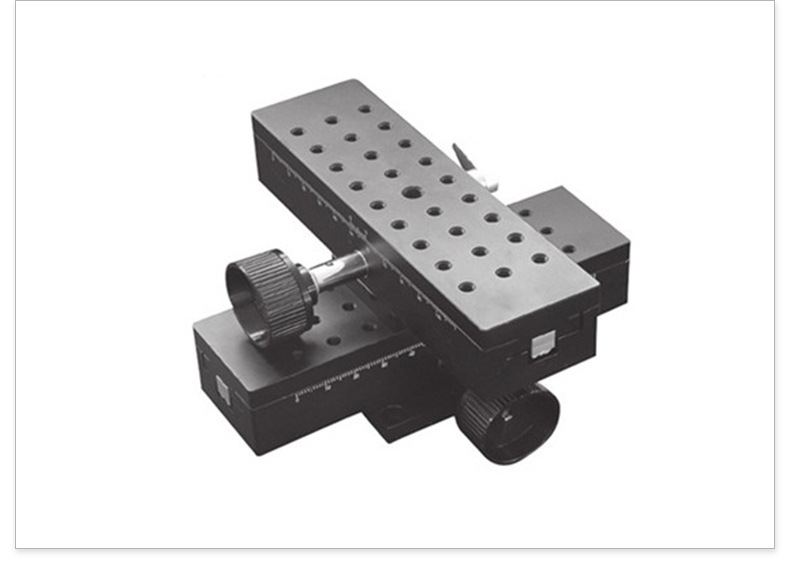 xyz三轴滑台燕尾槽手动微调滑台位移十字 齿轮齿条平台