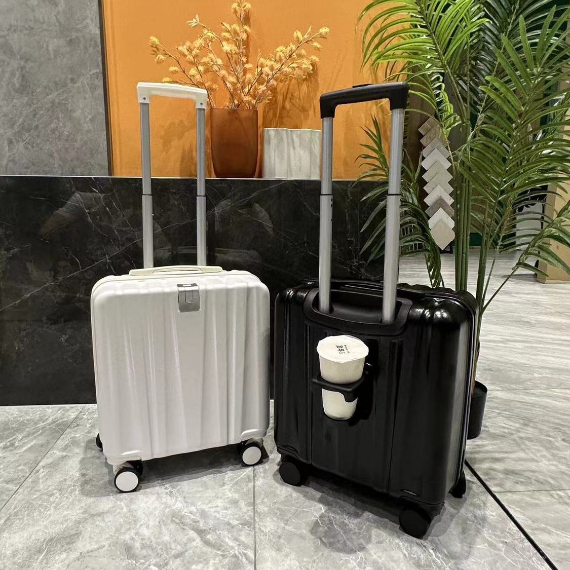 新款登机箱行李箱小型18寸男女轻便飞机迷你密码箱皮箱20寸旅行箱
