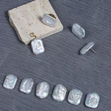 巴洛克异形方块天然淡水珍珠散珠裸珠DIY耳环项链配件原材料批发