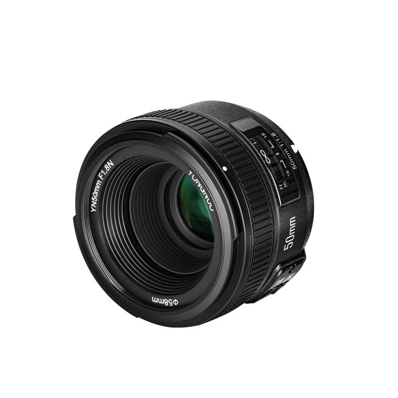 永诺yn50mm f1.8n 尼康f口大光圈全画幅自动对焦af镜头-阿里巴巴