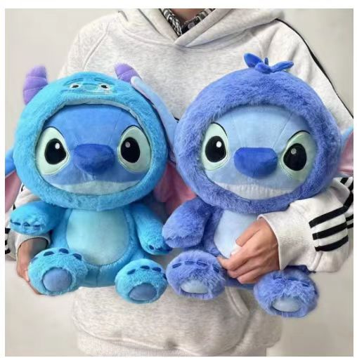 Transformation Stitch Oversized Stitch Figurine Doll Cute Star Baby Cartoon Plush Toy for Children