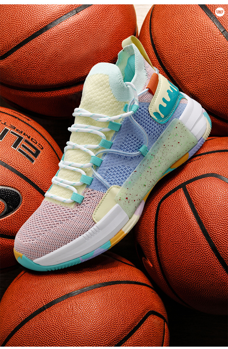透气实战音速7休闲运动篮球男鞋闪击6网面鞋子汤普森5驭帅7中低帮