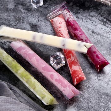 手工雪糕包装袋一次性棒透明塑料装冰糕冰棒碎冰冰棒的袋子带封口