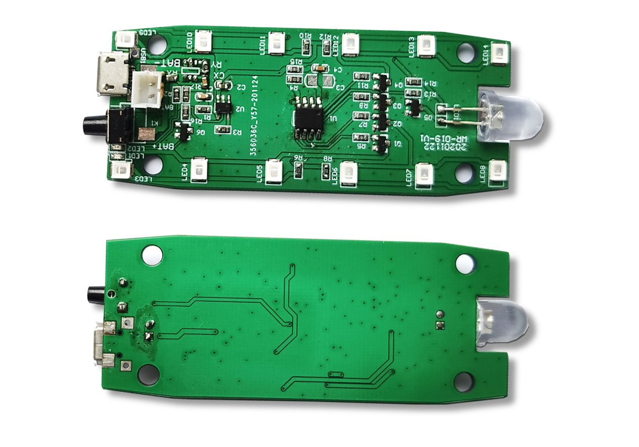 电子灯光消毒控制板设计 小家电控制板pcba 显示控制电路板方案