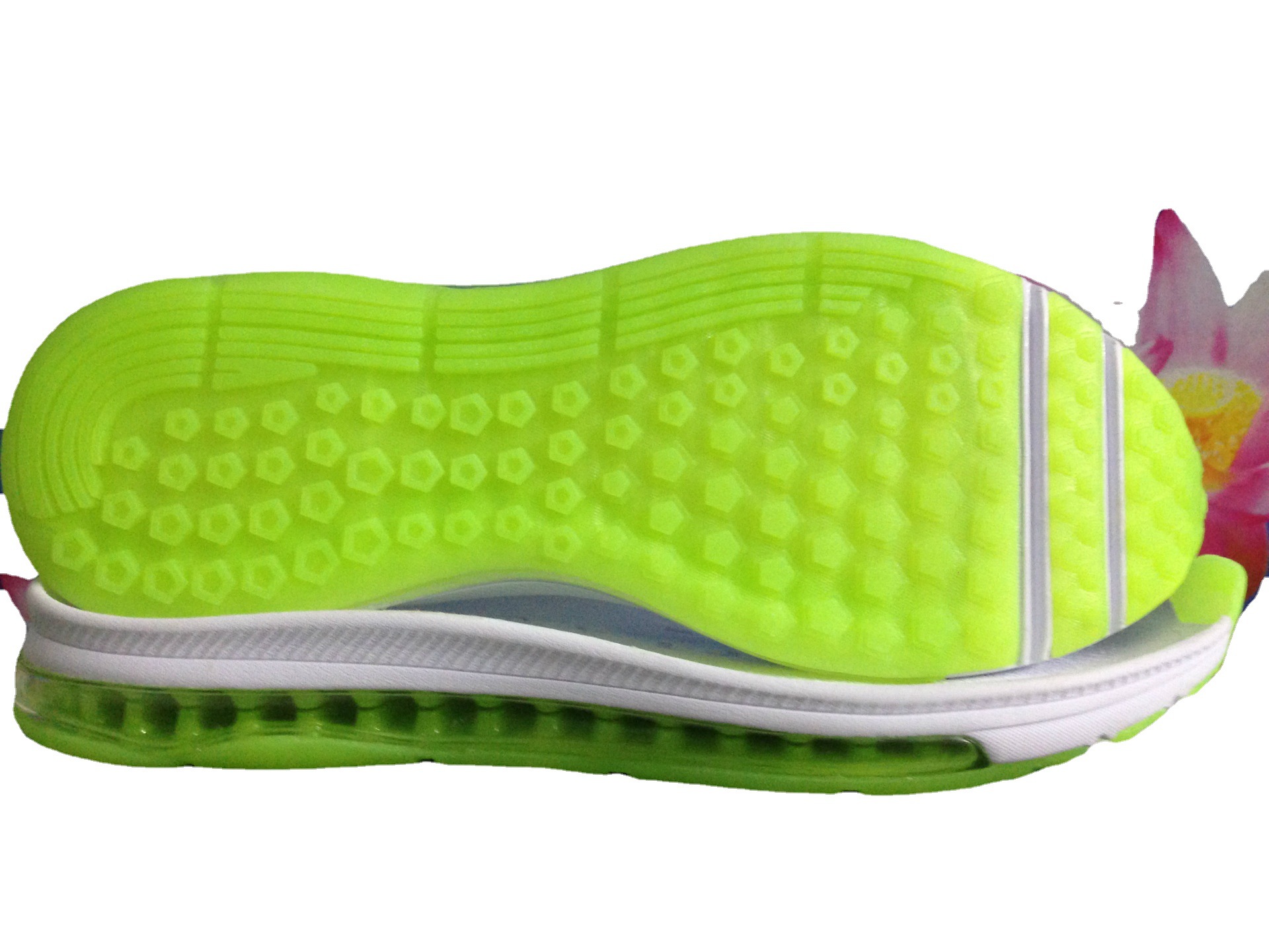 气垫鞋底运动鞋底md 气垫 tpr玻璃胶休闲鞋底全掌气垫大底