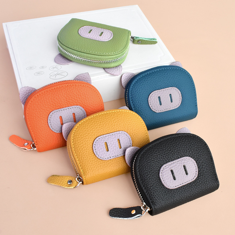 卡包女士多卡位风琴卡包银行卡夹便携零钱包证件网红撞色小卡包