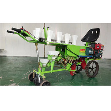 Vegetable transplanting machine两行蔬菜移栽机 座驾式栽苗机