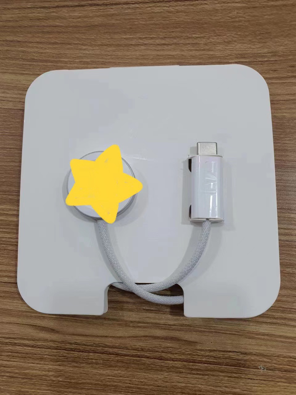 适用苹果手表watch7代磁吸8代编织磁吸usb-c磁力快充手表充电器