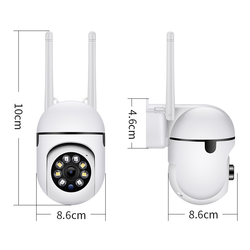 A7 Bulb Camera Home Security Indoor 360-Degree Rotating HD 1080P Wireless WiFi Smart Camera