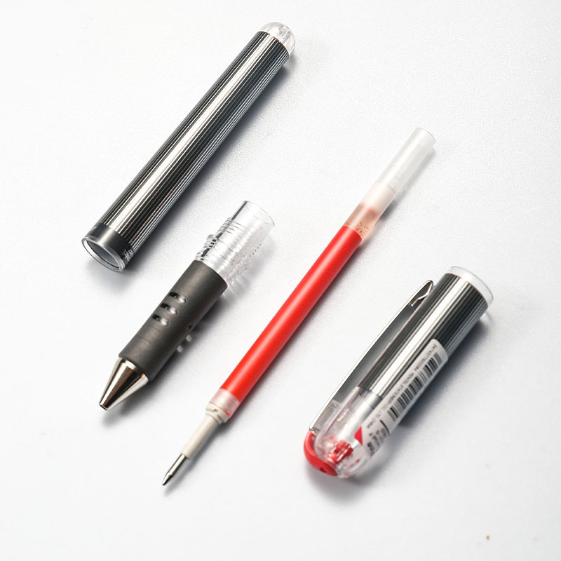 日本派通pentel中性笔 派通k227金属走珠笔 派通k227签字笔