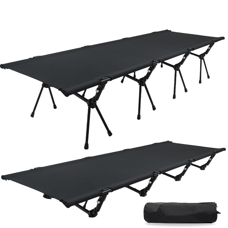 户外露营行军床野外 便携式折叠床 轻量化铝合金单人午休帐篷床