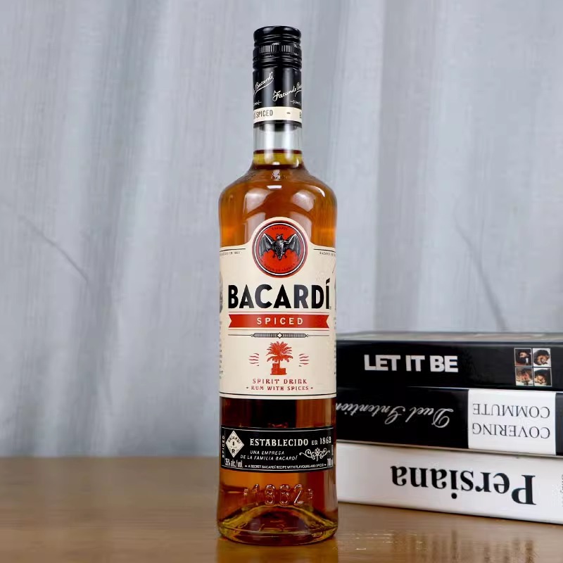 百加得醇香朗姆香料配制酒 bacardi spiced进口洋酒行货 鸡尾酒