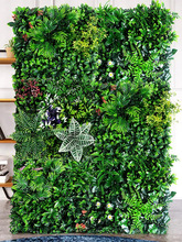 仿真植物墙绿植墙面装饰背景塑料草坪墙门头店招橱窗墙形象墙花艺