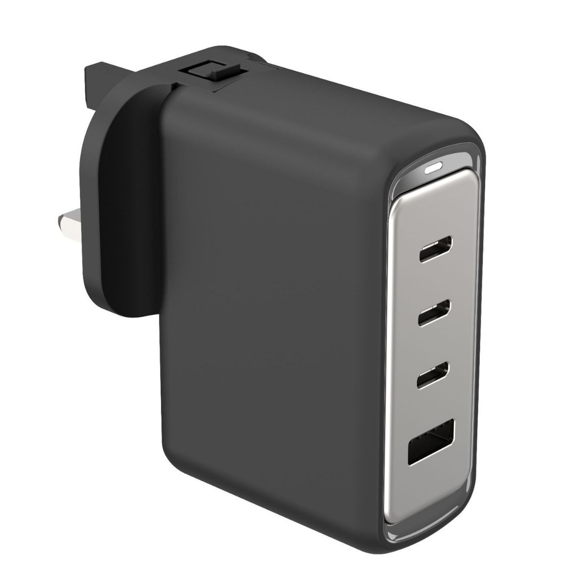 100w 氮化镓充电器 cb/ce/fcc/rohs认证 可搭配多国转换头-阿里巴巴