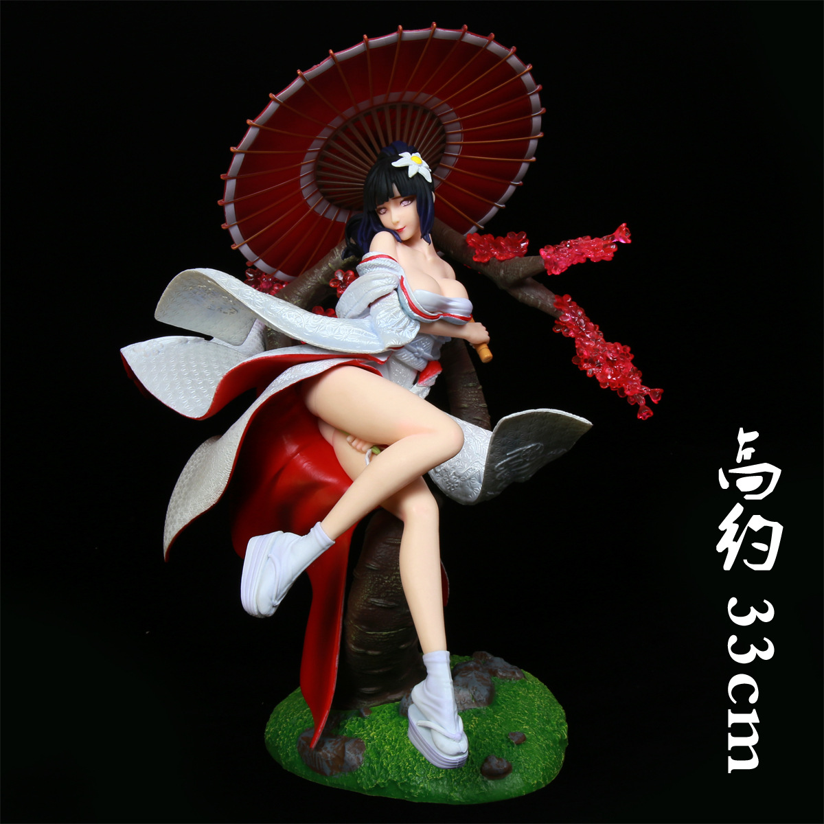 火影忍者手办yomi日向雏田花嫁白无垢gk雏田鸣人小樱模型雕像摆件
