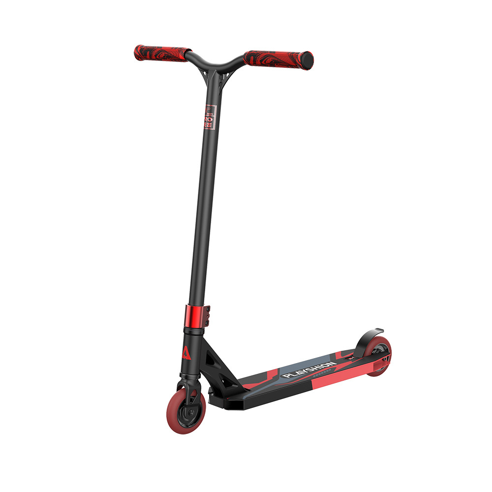 高品质刷街特技滑板车6061铝合金专业极限车