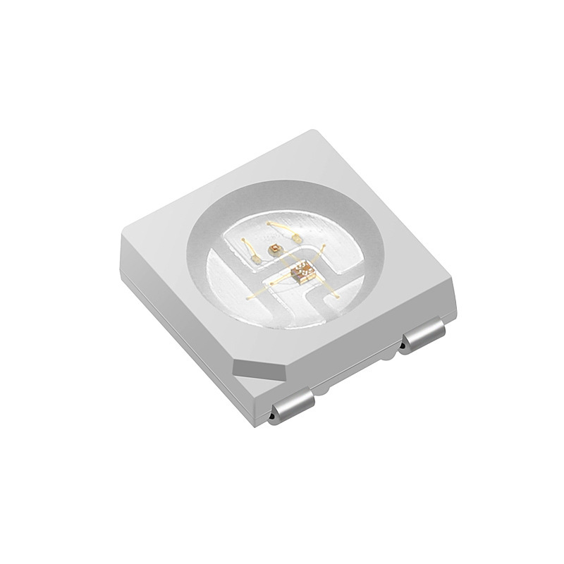 5050幻彩5050内置ic可编程幻彩灯珠5050幻彩灯珠5050幻彩四脚