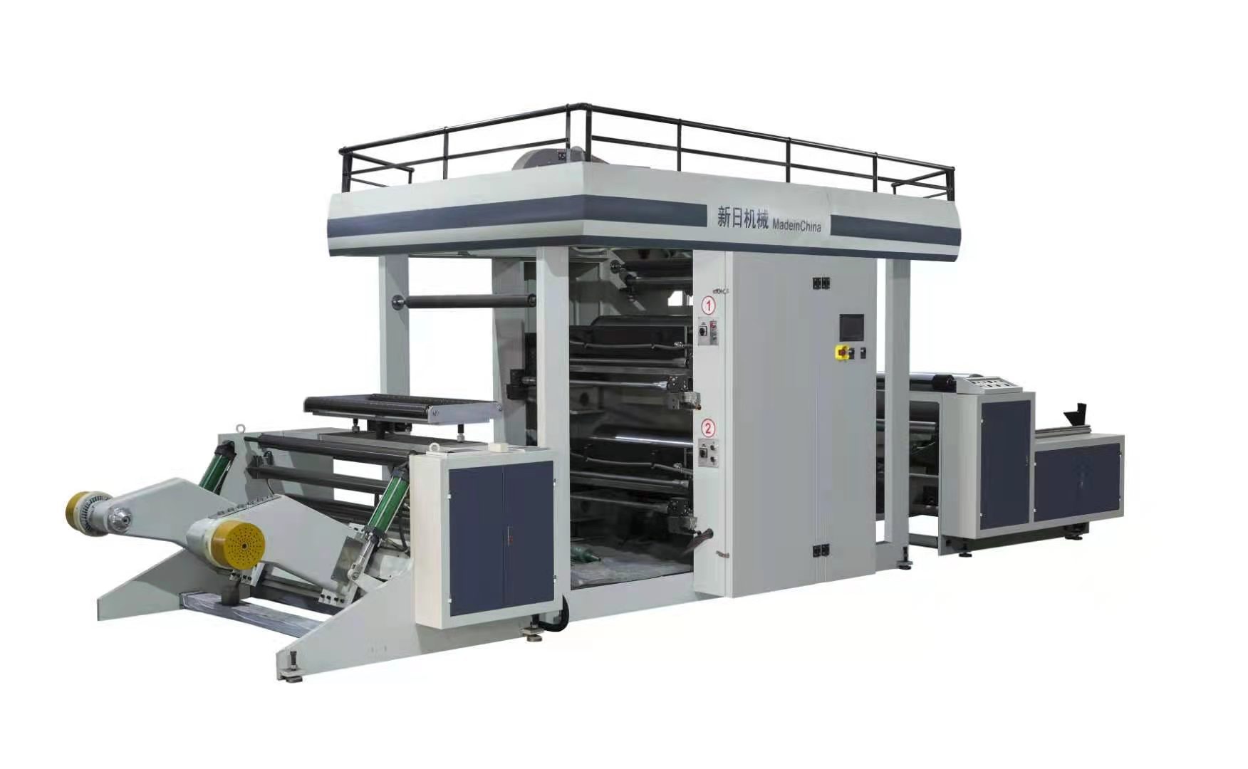 编织袋无纺布 塑料 柔版印刷机 采用树脂版 网纹辊 陶瓷辊300lpi