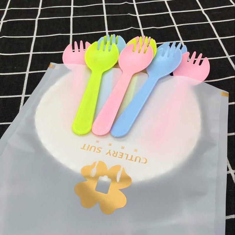 蛋糕盘叉餐具套装塑料一次性烘焙刀叉套装生日蛋糕刀叉碟组合代发