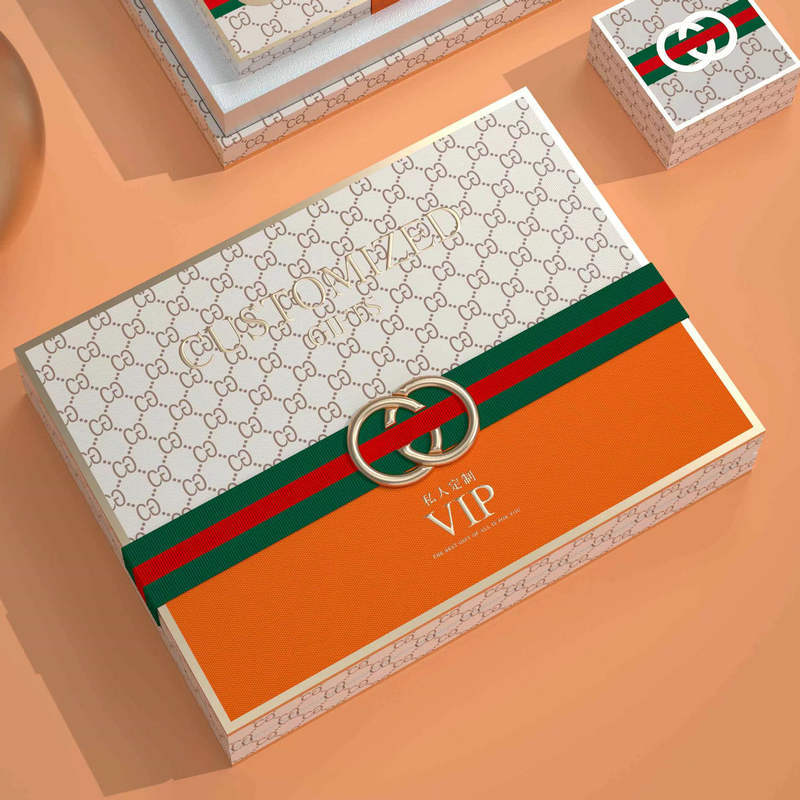 2025年新款月饼礼盒6粒装空盒礼盒全套 烫金工艺中秋月饼包装盒