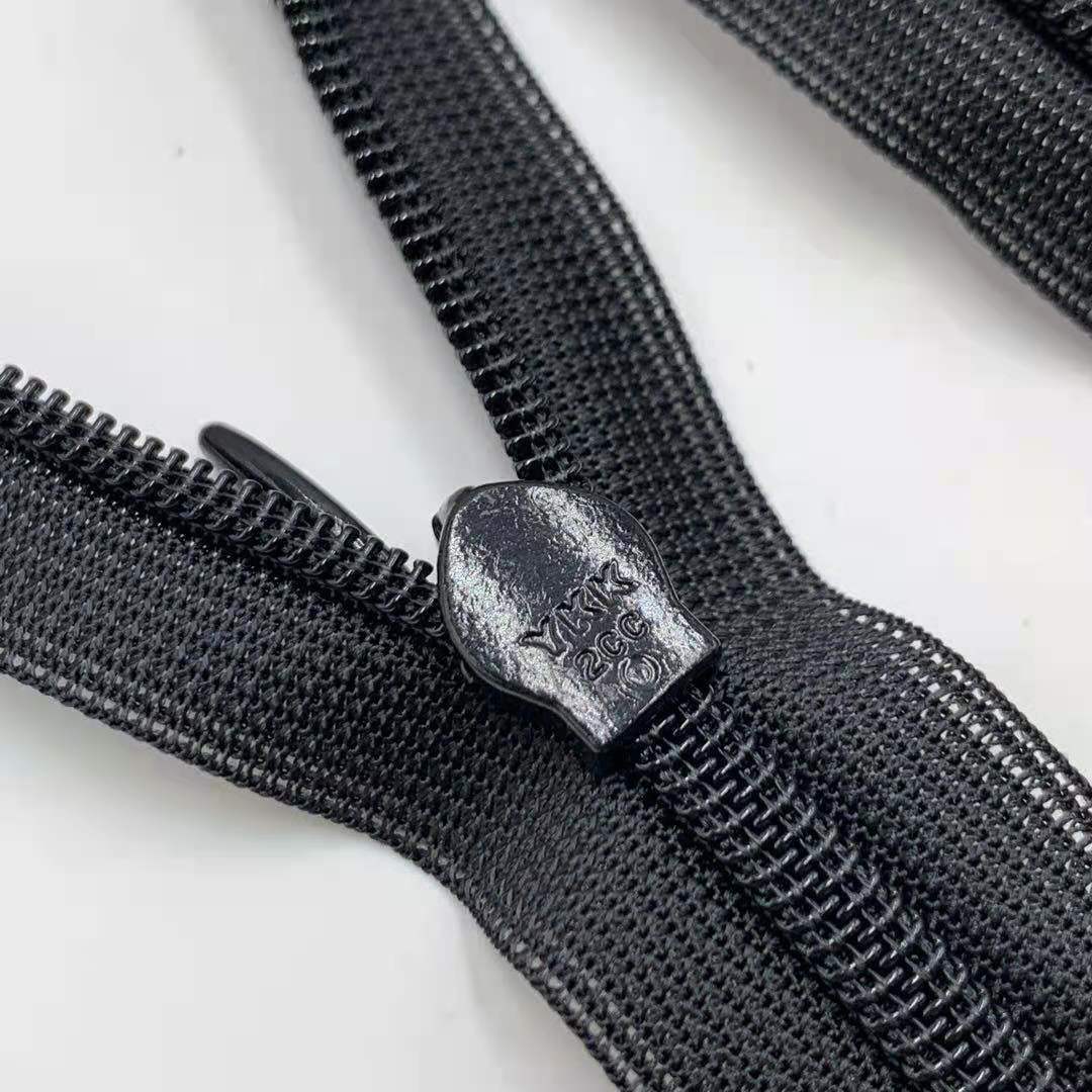 现货ykk隐形拉链 2号3号尼龙网边拉链 礼服婚纱抱枕条装拉链