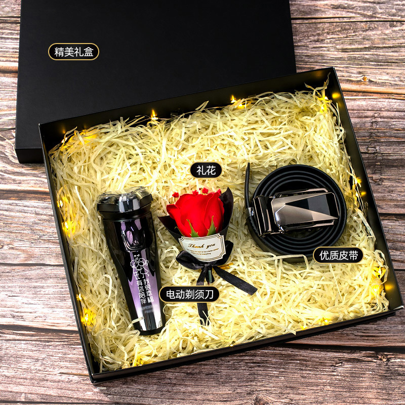 Valentine's Day Creative Gift Customized Shaver Perfume Gift Set Gifts for Boys Birthday Gift Hand Gift