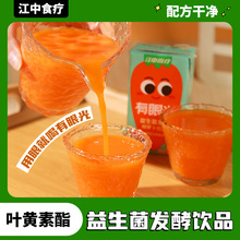轻目胡萝卜汁饮料益生菌发酵网红果汁轻护眼保护视力果蔬汁12盒
