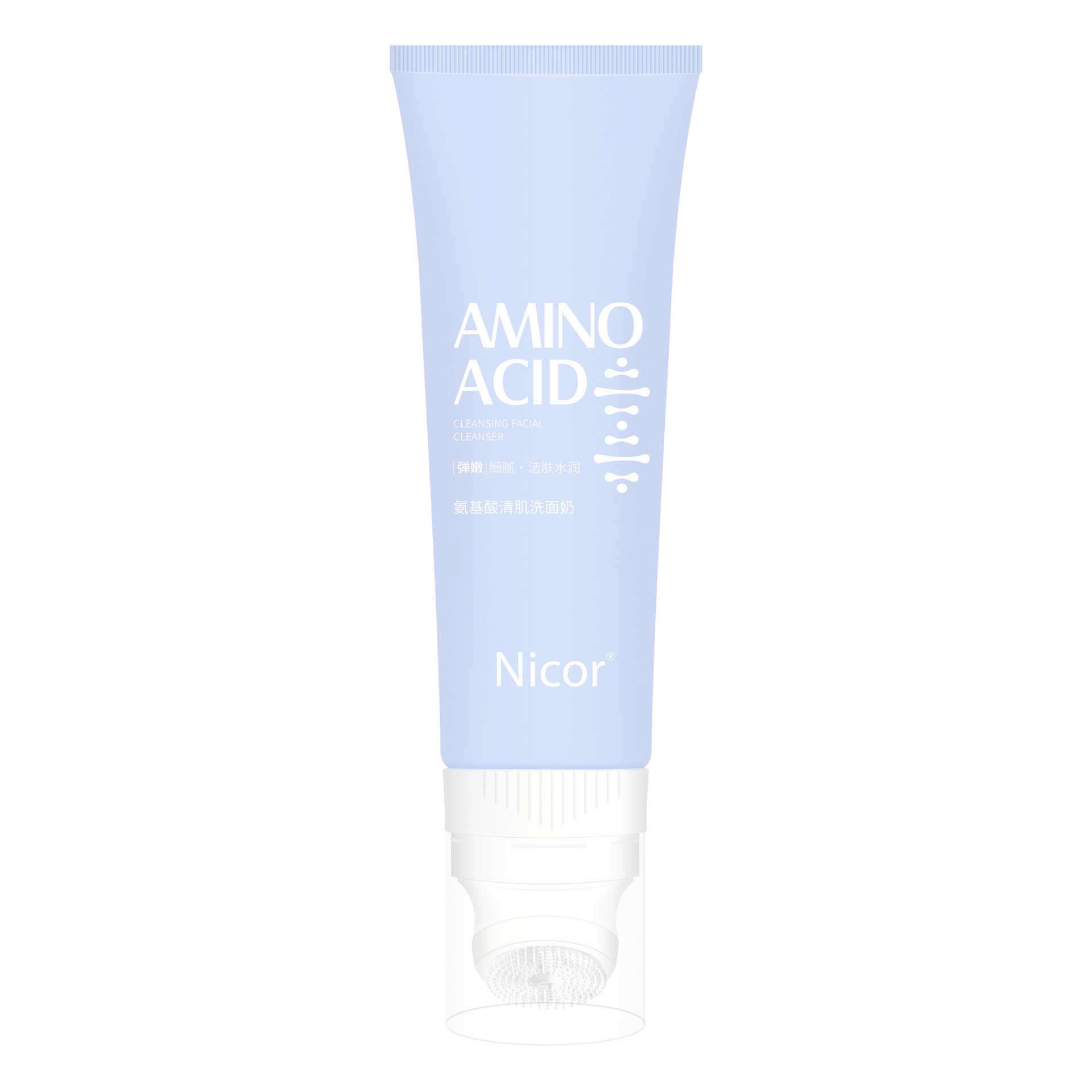 Nicor Nuoke Ya Bruch Head Facial Cleanser 120ml Oil Control BA Amino Acid Facial Cleanser Men One Piece Dropshipping Wholesale