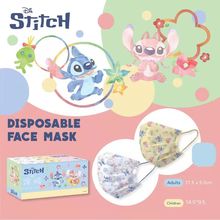 新款史迪仔思迪奇stitch卡通口罩亲子儿童口罩disposable mask